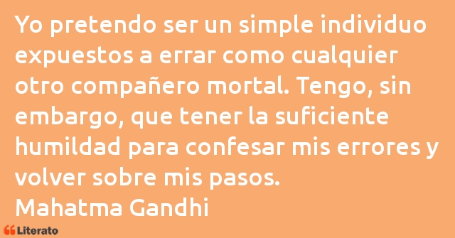 Frases de Mahatma Gandhi