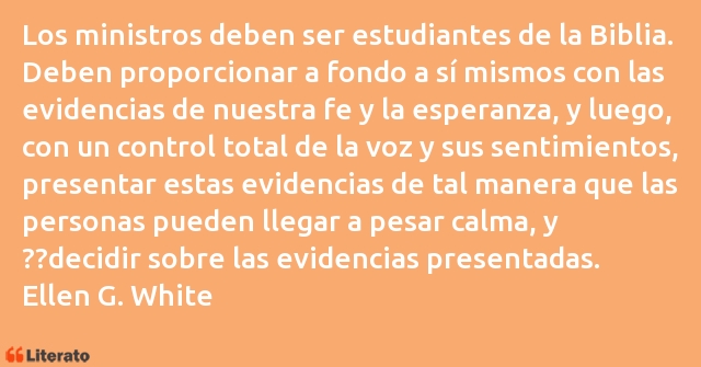 Frases de Ellen G. White