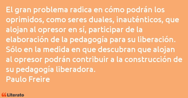 Frases de Paulo Freire