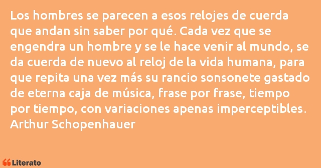 Frases de Arthur Schopenhauer