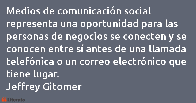 Frases de Jeffrey Gitomer