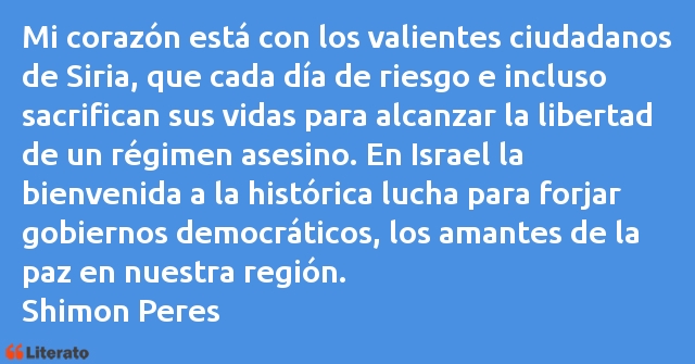 Frases de Shimon Peres