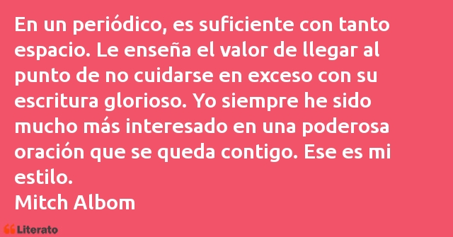 Frases de Mitch Albom