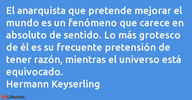 Frases de Hermann Keyserling