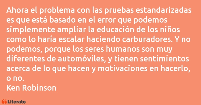 Frases de Ken Robinson