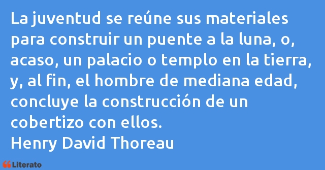 Frases de Henry David Thoreau