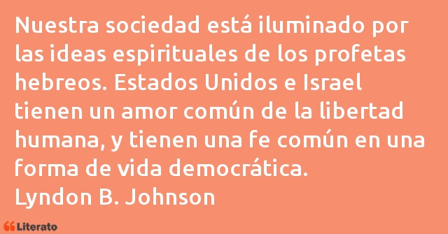 Frases de Lyndon B. Johnson