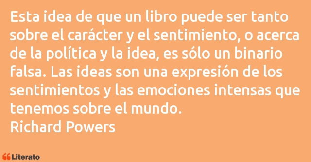 Frases de Richard Powers