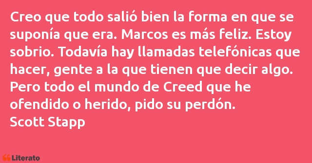 Frases de Scott Stapp