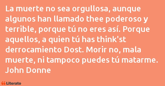 Frases de John Donne