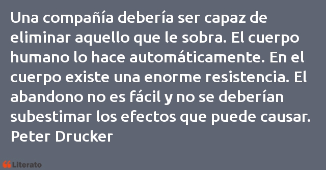 Frases de Peter Drucker