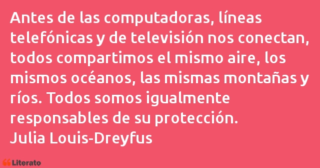 Frases de Julia Louis-Dreyfus