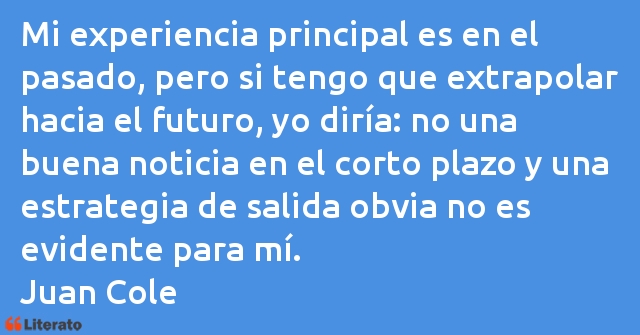 Frases de Juan Cole