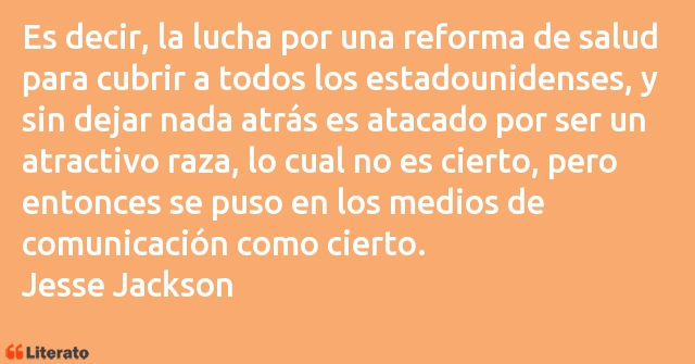 Frases de Jesse Jackson