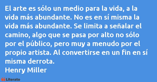 Frases de Henry Miller