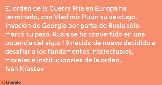 Frases de Ivan Krastev