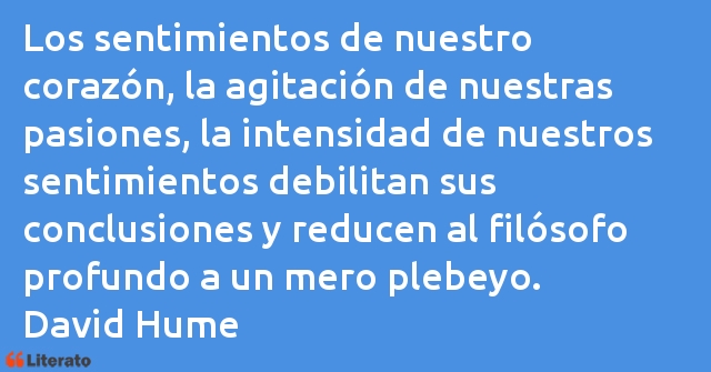 Frases de David Hume