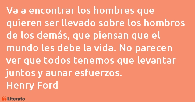 Frases de Henry Ford