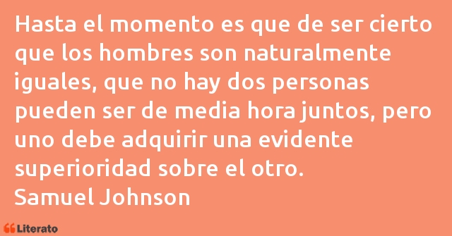 Frases de Samuel Johnson