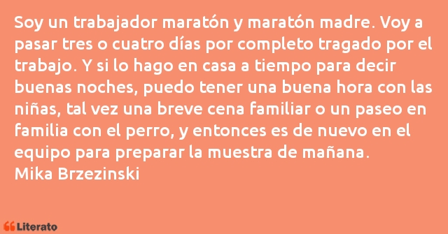 Frases de Mika Brzezinski