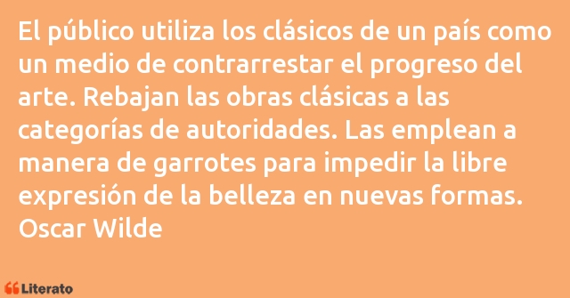 Frases de Oscar Wilde