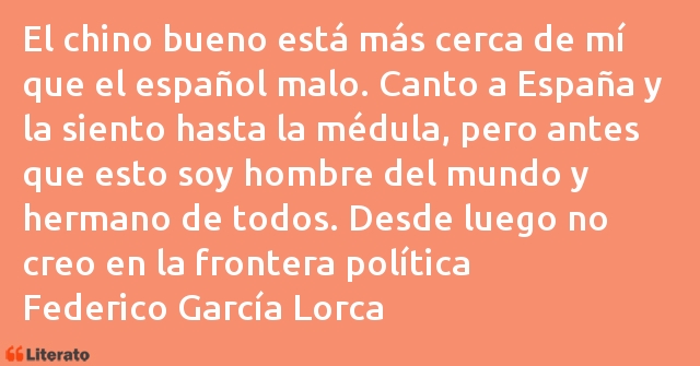 Frases de Federico García Lorca