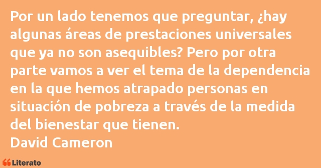 Frases de David Cameron