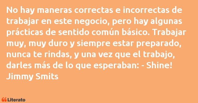 Frases de Jimmy Smits