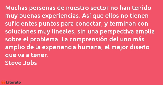 Frases de Steve Jobs