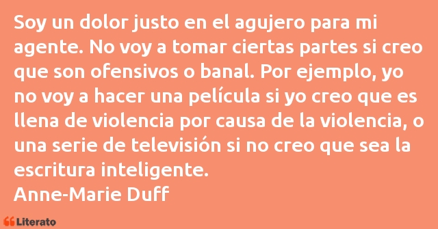 Frases de Anne-Marie Duff