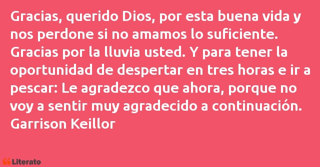 Frases de Garrison Keillor