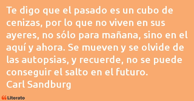 Frases de Carl Sandburg