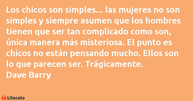 Frases de Dave Barry