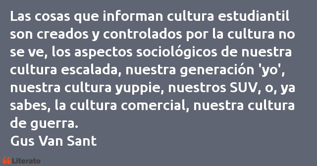 Frases de Gus Van Sant