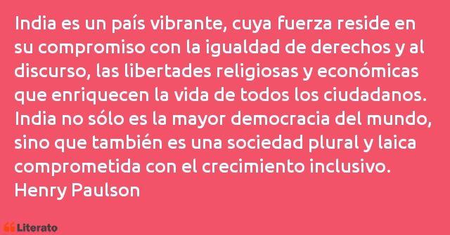 Frases de Henry Paulson