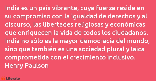 Frases de Henry Paulson