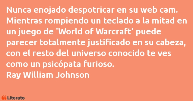 Frases de Ray William Johnson