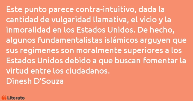 Frases de Dinesh D'Souza