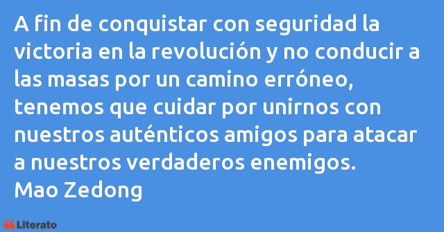 Frases de Mao Zedong