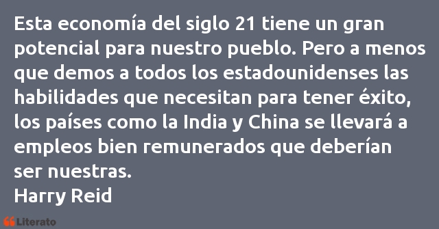 Frases de Harry Reid