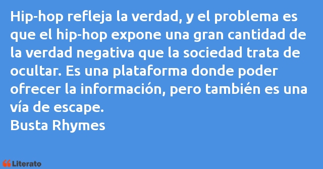 Frases de Busta Rhymes