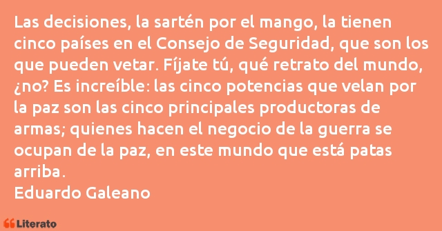 Frases de Eduardo Galeano