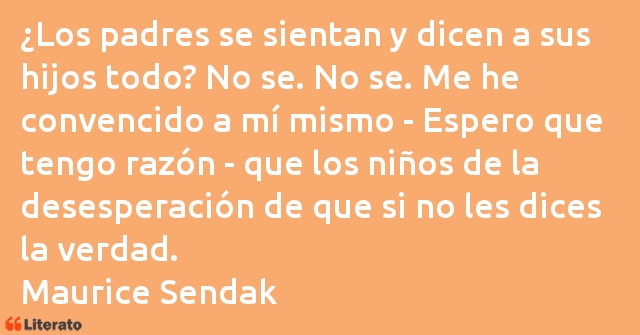 Frases de Maurice Sendak