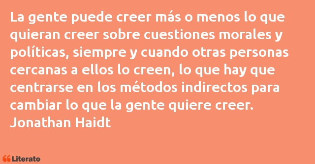 Frases de Jonathan Haidt