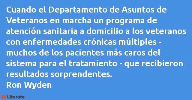 Frases de Ron Wyden