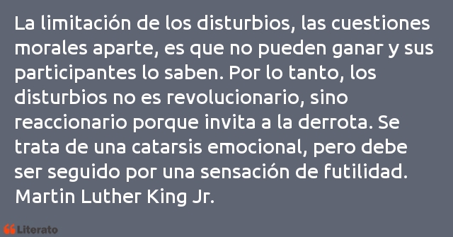 Frases de Martin Luther King Jr.