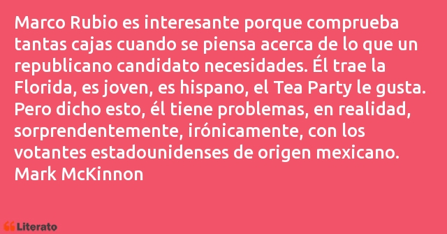 Frases de Mark McKinnon