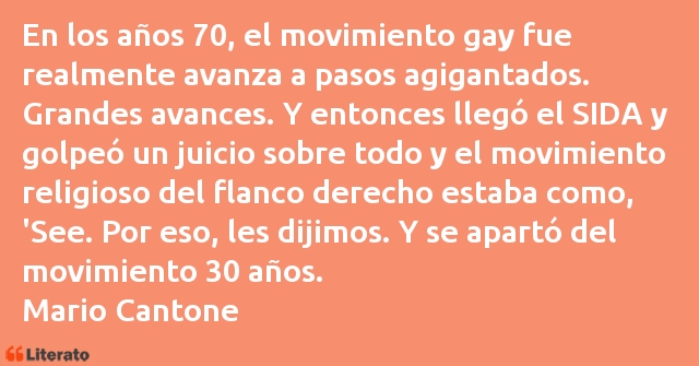 Frases de Mario Cantone