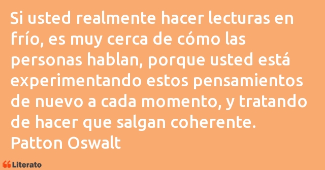 Frases de Patton Oswalt