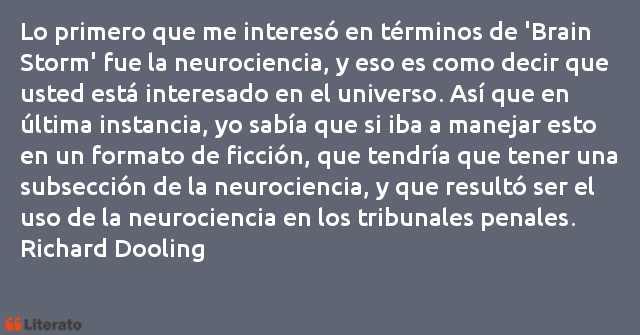 Frases de Richard Dooling